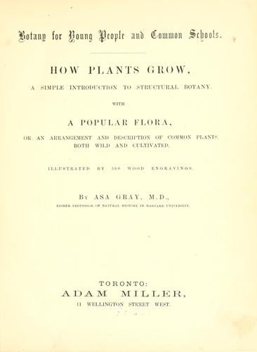 How plants grow