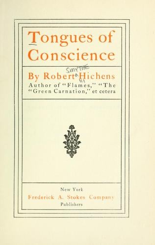 Tongues of conscience