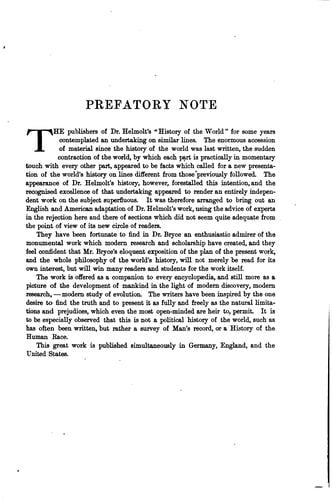 The History of the World; a Survey of a Man's Record