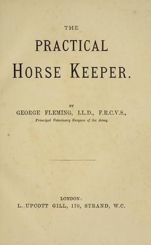 The practical horse keeper