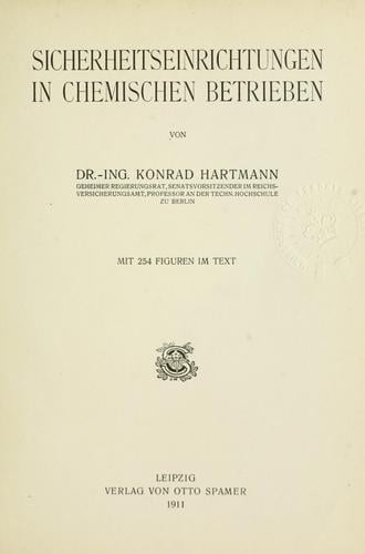 Sicherheitseinrichtungen in chemischen Betrieben