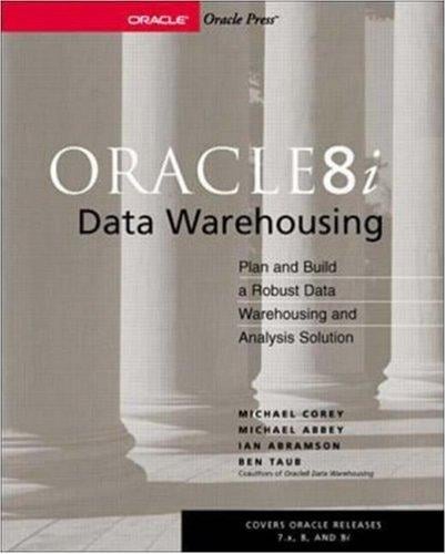 Oracle8i data warehousing