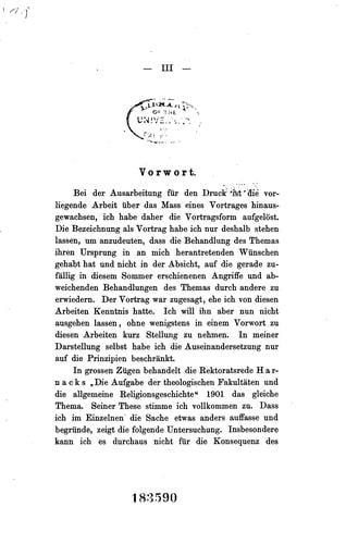 Die Absolutheit des Christentums und die Religionsgeschichte