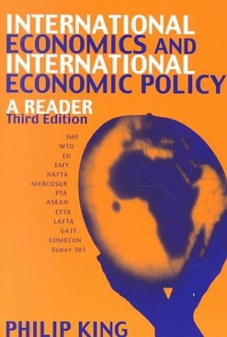 International economics and international economic policy