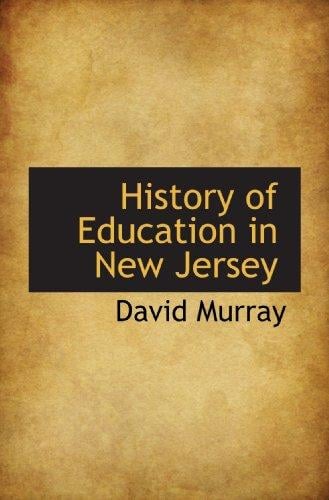 History of Education in New Jersey