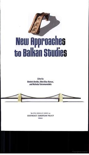 New approaches to Balkan studies