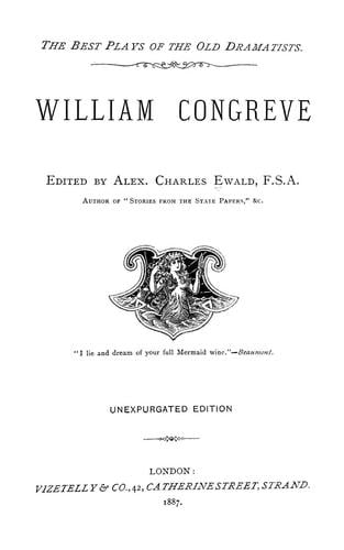 William Congreve
