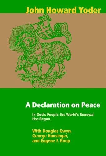 A Declaration on peace