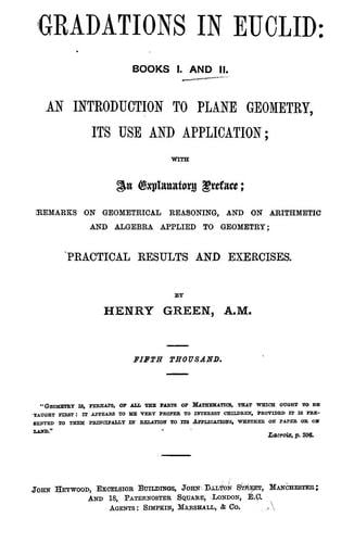 Gradations in Euclid