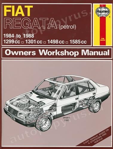 Fiat Regata owner's workshop manual