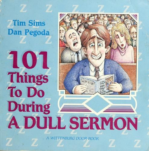 101 things to do during a dull sermon