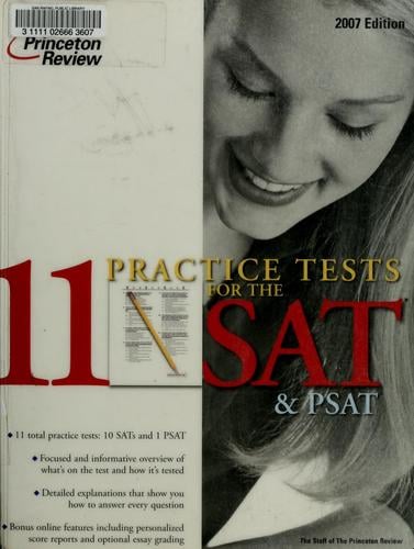 11 practice tests for the SAT & PSAT