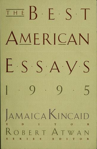 The best American essays 1999