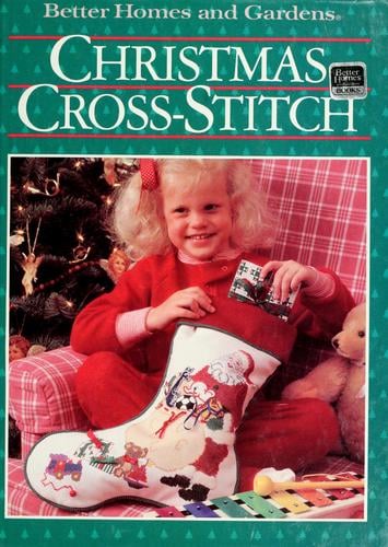 Better homes and gardens Christmas cross-stitch.