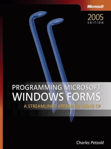 Programming Microsoft Windows Forms