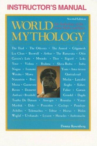 Instructor's Manual for World Mythology