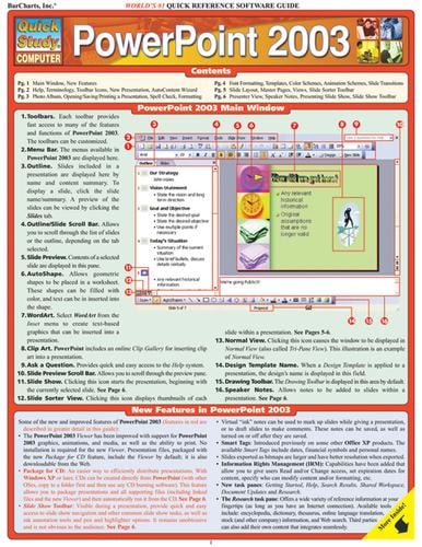 QuickStudy - PowerPoint 2003