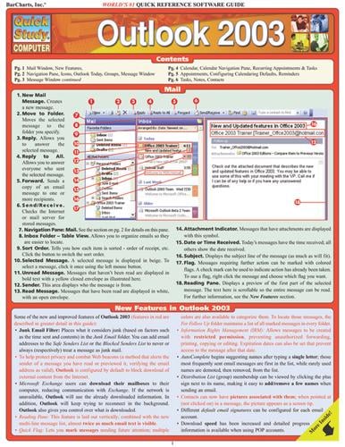 QuickStudy - Outlook 2003