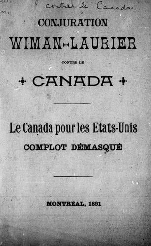 Conjuration Wiman-Laurier contre le Canada