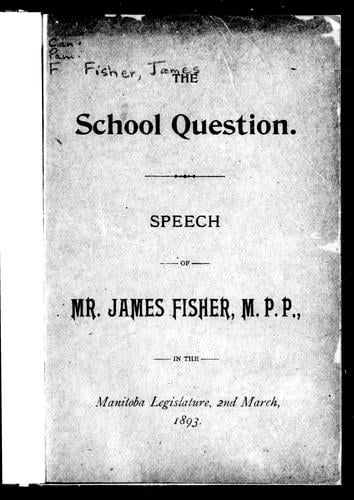 The school question