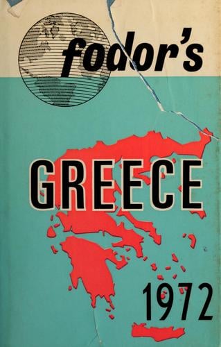 Fodor's Greece 1972