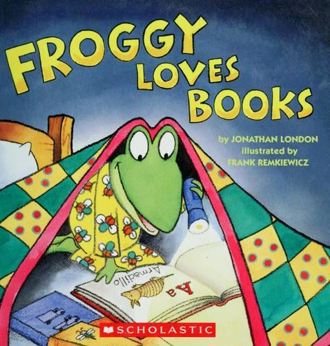 Froggy loves books