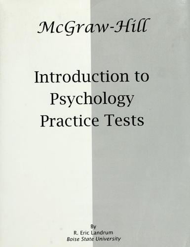 Introduction to psychology practice tests