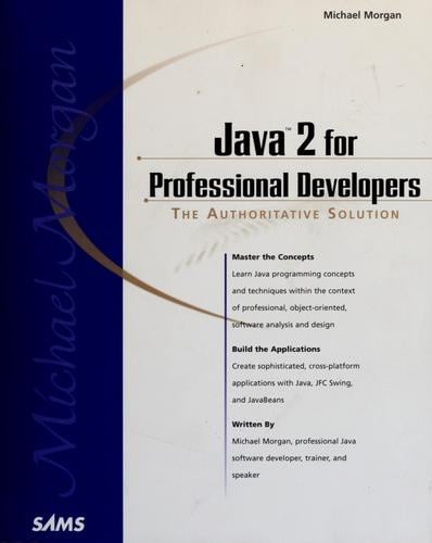 Java 2 for professional developers