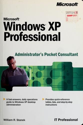 Microsoft Windows XP professional administrator's pocket consultant