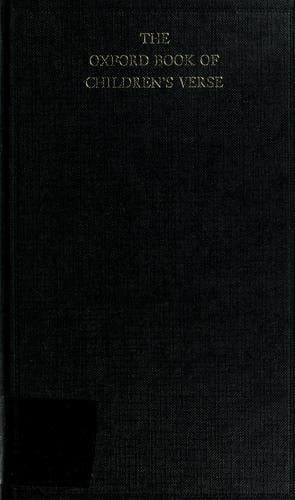 The Oxford book of children's verse