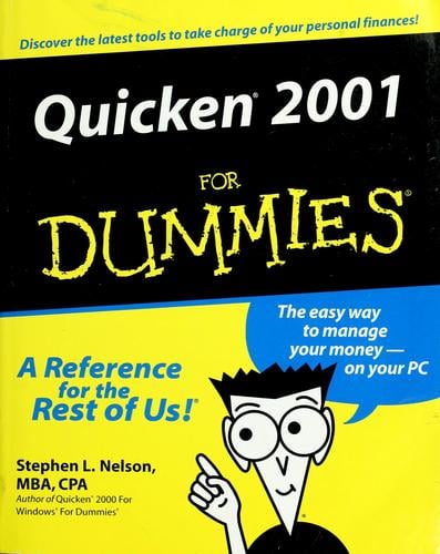 Quicken 2001 for dummies