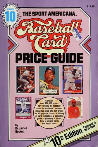 The Sport Americana baseball card price guide