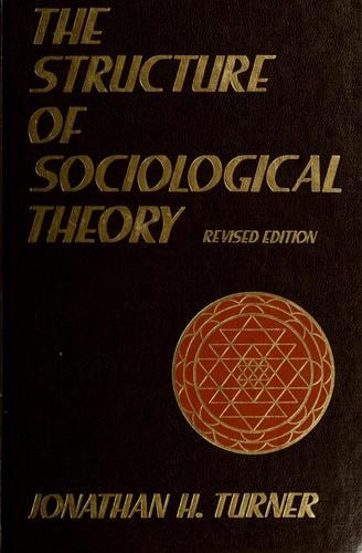 The structure of sociological theory