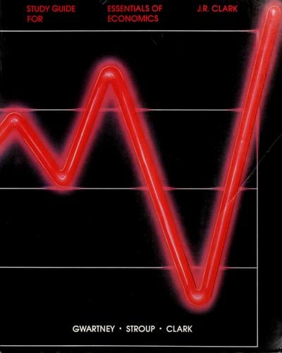 Study guide for Essentials of economics
