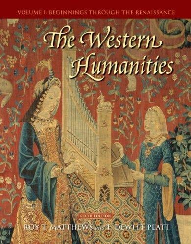 The Western humanities