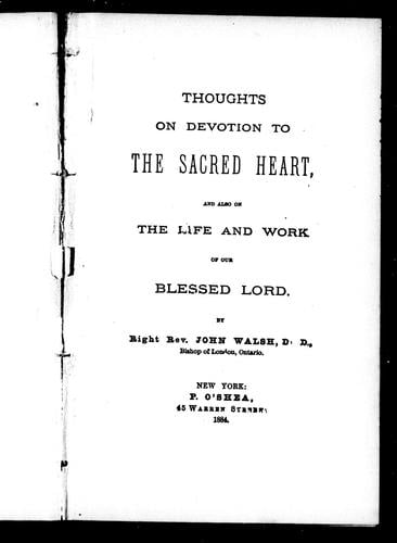 Thoughts on devotion to the Sacred Heart