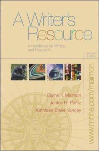 A writer's resource
