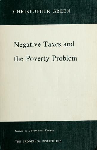 Negative taxes and the poverty problem