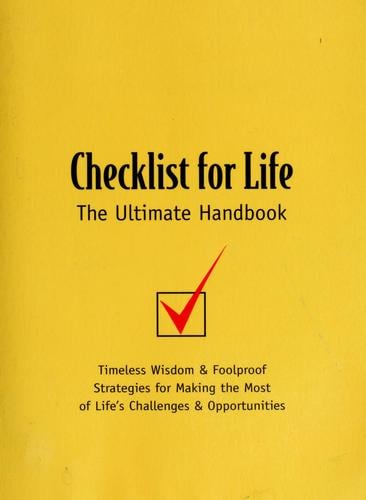 Checklist for life