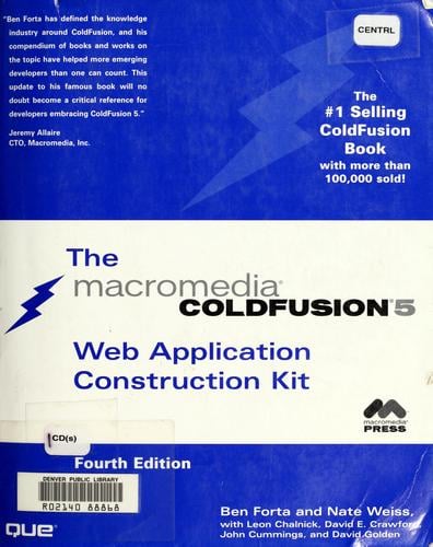 The ColdFusion 5 Web application construction kit