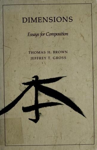 Dimensions, essays for composition