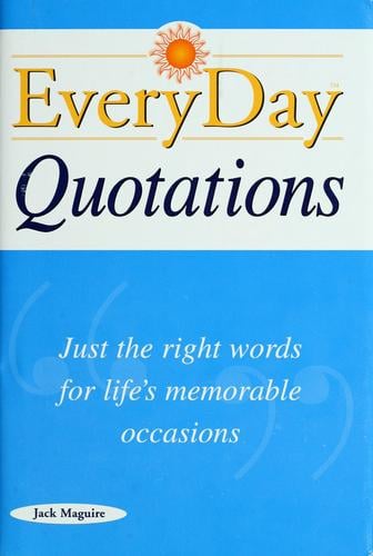 Everyday quotations