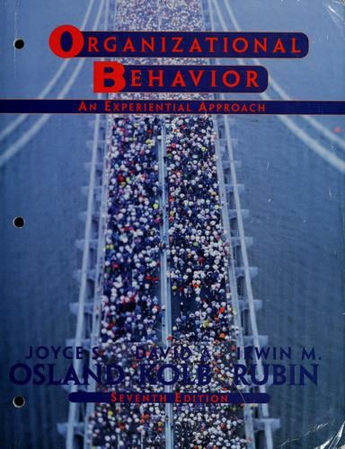 Organizational behavior