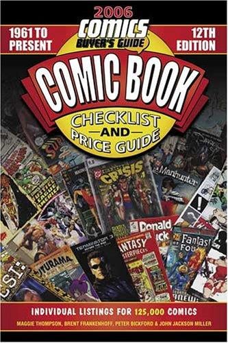 2006 comic book checklist & price guide 1961-present