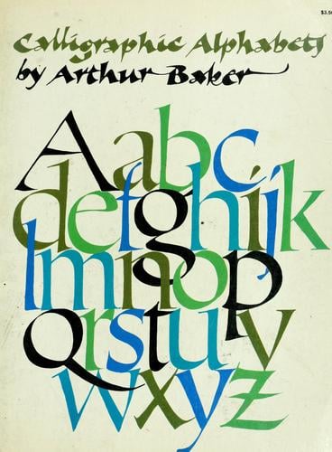 Calligraphic alphabets