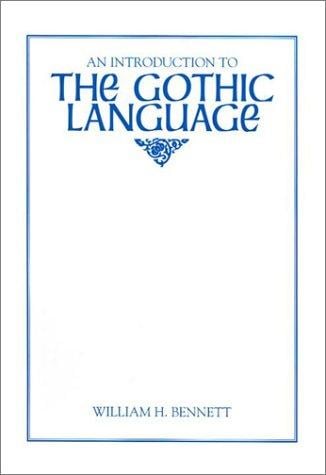 An introduction to the Gothic language