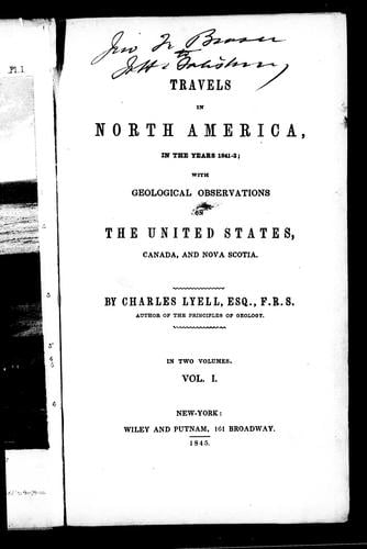 Travels in North America, in the years 1841-2