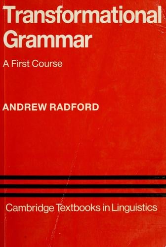 Transformational grammar