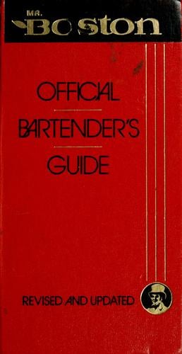 Mr. Boston official bartender's guide.