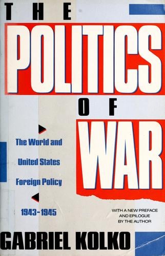 The politics of war